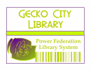 Gecko City Library Card
