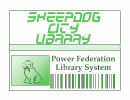 Sheepdog City Library Card