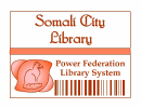Somali City Library Card